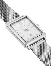 Load image into Gallery viewer, Lj Classic Norse Milanese 40mm Silver White