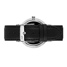 Load image into Gallery viewer, Jura Leather 38mm Silver White