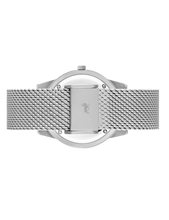 Load image into Gallery viewer, Saxon Milanese 39mm Silver White