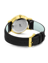 Load image into Gallery viewer, Code Classic Leather 38mm Gold Black