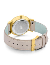 Load image into Gallery viewer, Solaris Lugano Leather 40mm Gold Red