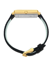Load image into Gallery viewer, Sloan Diamond Leather 40mm Gold Black