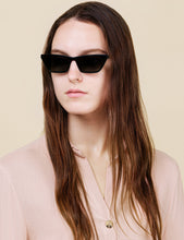 Load image into Gallery viewer, Black Cat Eye Sunglasses