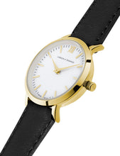 Load image into Gallery viewer, Lj Classic Lugano Leather 26mm Gold White
