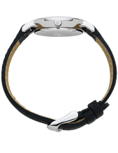 Load image into Gallery viewer, Lj Classic Lugano Leather 33mm Silver White
