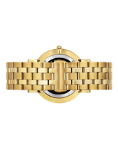 Load image into Gallery viewer, Lj Classic Lugano Vasa Link 40mm Gold Black
