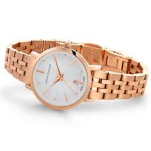 Load image into Gallery viewer, Aurora Vasa Link 26mm Rose Gold White
