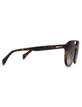 Load image into Gallery viewer, Dark Havana Aviator Sunglasses
