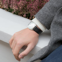 Load image into Gallery viewer, Meridian 38mm Silver Navy
