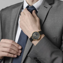 Load image into Gallery viewer, Opera Leather 38mm Rose Gold White
