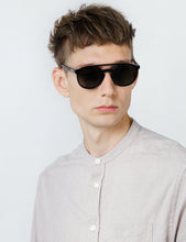 Load image into Gallery viewer, Black Aviator Sunglasses
